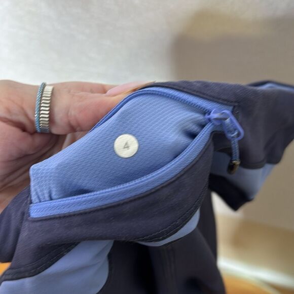 Lululemon Chase me Crop 21” Cadet Blue Lullaby Leggings 4 - Picture 5 of 5